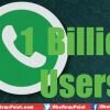 WhatsApp hits a billion users