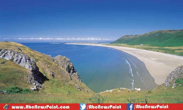Top-Ten-Best-and-Most-Beautiful-Beaches-In-Europe-Rhossili-Bay