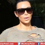 Kim Kardashian Flashes Her Killing Derriere In Skintight White Jeans
