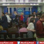 Series of Security Threats; White House Briefing Room Promptly Briefly Evacuated