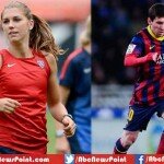 FIFA Cover Features US Soccer Players Alex Morgan And Superstar Lionel Messi