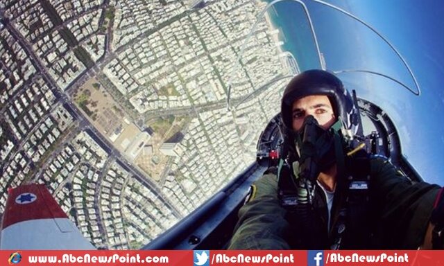 Fighter plane selfie